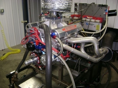 Justin Napier's SBC Nitrous Motor 