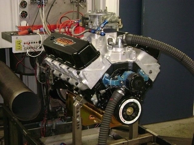 Nick French's 582 BBC Pump Gas Motor 