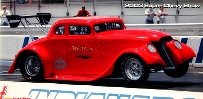 Elbow Miller: '33 Spitzer Willys - 496 BB Chevy