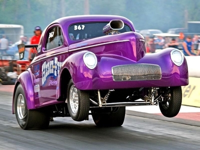 Randy Sacksteder: '41 Willys Coupe "Hemi-Fied" - 392 Chrysler Hemi